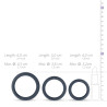 Boners Set de 3 cockrings Boners silicone